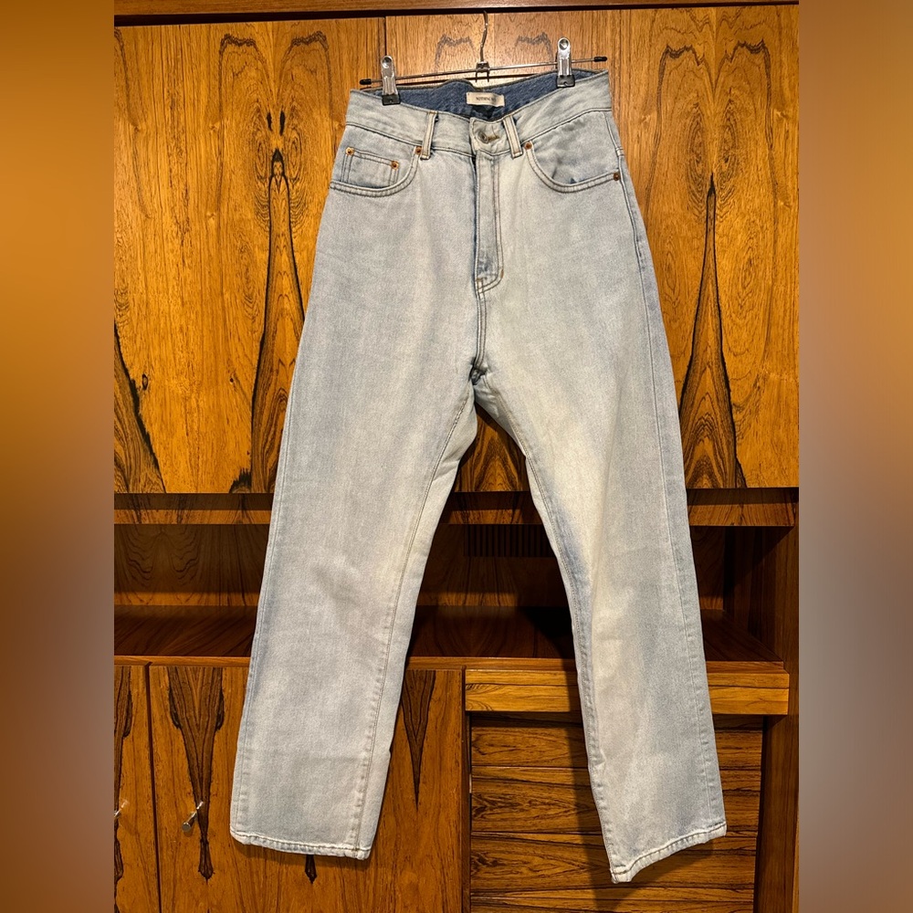 Nothing Written blue boyfriend jeans